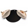 EMALIOWANY GARNEK ŻELIWNY 22cm 3L HAGE OLIWKOWY